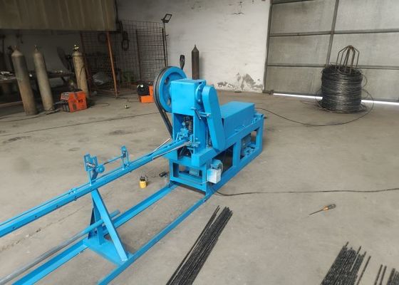 Cut Length 6m Rebar Straightening And Cutting Machine Size 5-8mm