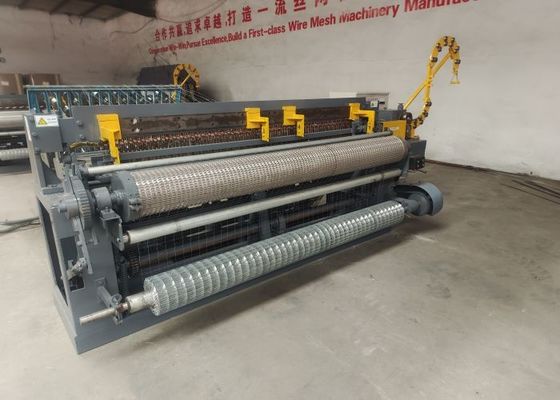 PLC Wire Mesh Welder Width Of Mesh 2.1m Hole Size 1/2 Inch